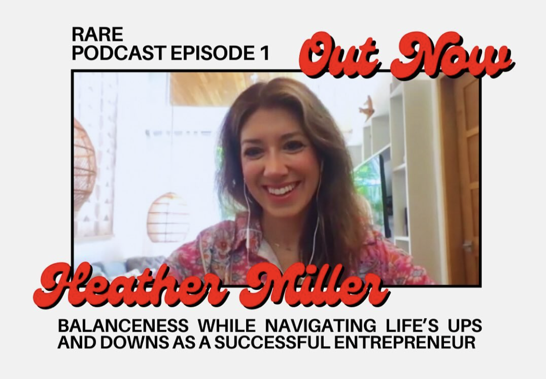 Rare Podcast episode with Heather Miller